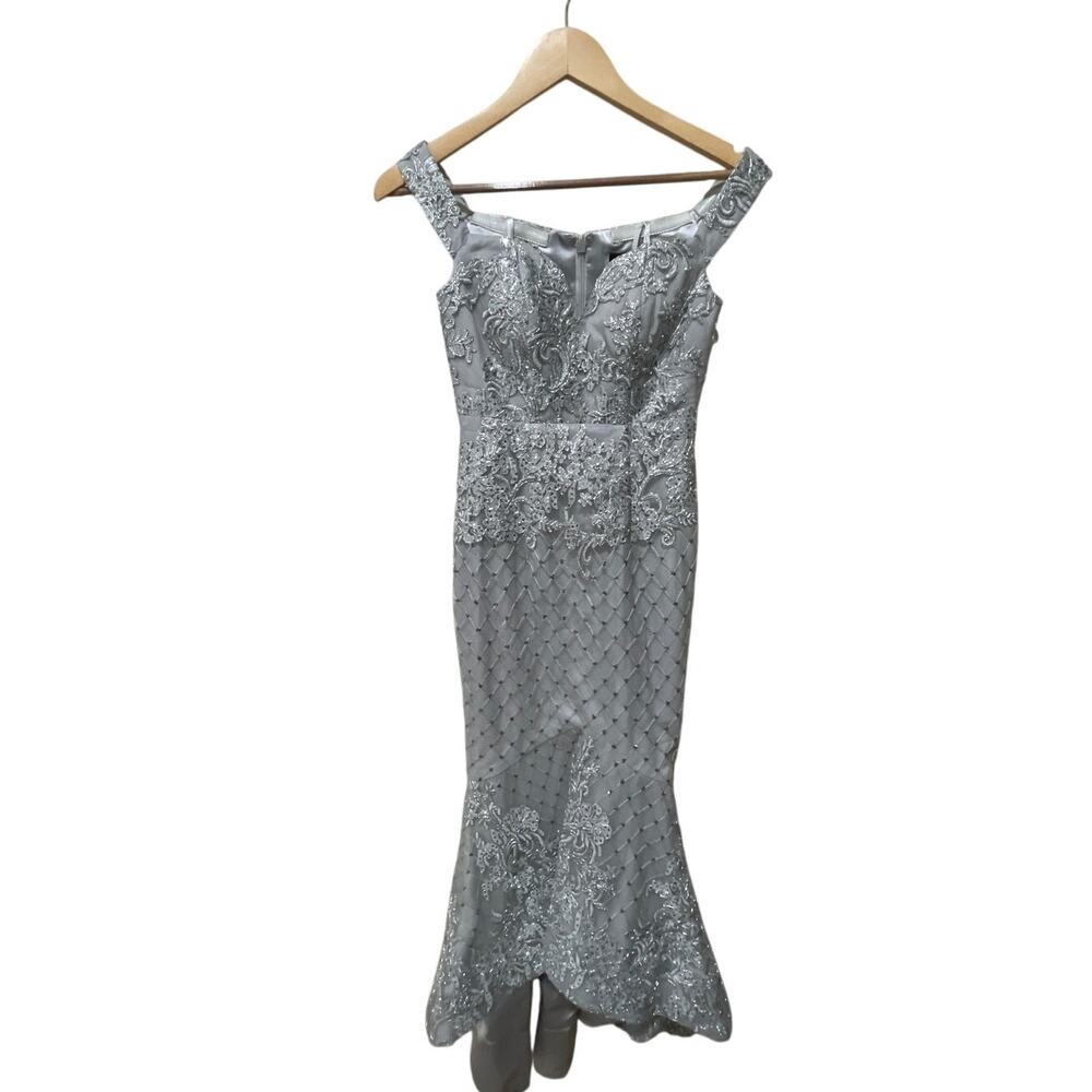 Bariano Sammy Mermaid Gown Size XS NWOT - Picture 7 of 13